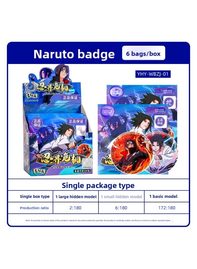 Card Tour Naruto Endure Crisis in the World Will of Fire Badge Medal Vortex Naruto Anniversary Kimoha Dawn